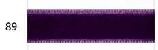 purple 9 15 25 38 мм ширина односторонняя бархатная лента неэластичные велюровые ленты, VT15 - Цвет: purple