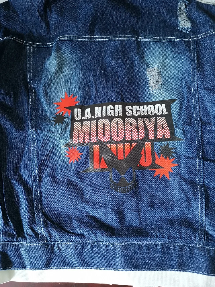 Куртка для косплея «My Hero Academy Shoto Midoriya», повседневное джинсовое пальто, осенняя толстовка с капюшоном, толстовка унисекс, верхняя одежда, униформа, костюм