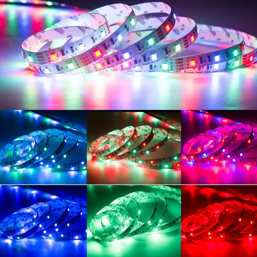 Светодиодные ленты USB SMD 2835 DC 5 в 0 м 1 2 3 гибкая светодиодная лента RGB светильник DIY