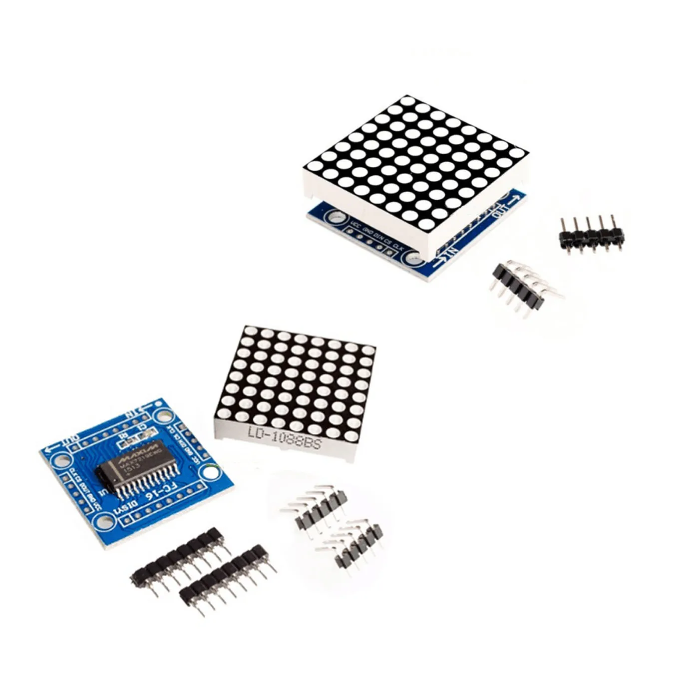 MAX7219 точечный матричный модуль микро управления ler DIY KIT MCU светодиодный дисплеем