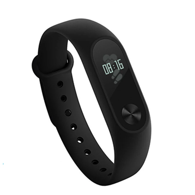 Оригинальный Xiaomi mi Группа 2 Band2 Смарт фитнес браслет часы OLED Touchpad трекер сна