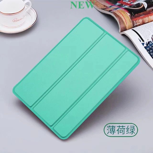 YNMIWEI кожаный чехол для iPad 2/3/4 ультра тонкий Тонкий Smart Cover чехол s для iPad 4 Мягкий чехол s - Цвет: Mint Green