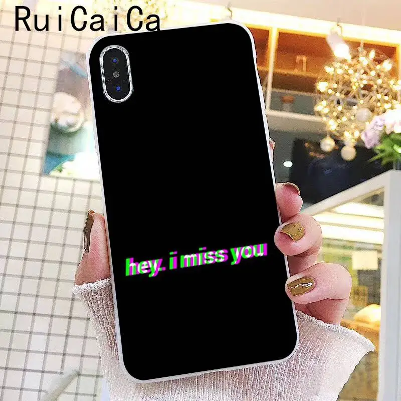 Ruicaica Babe babygirl honey line Text art роскошный уникальный дизайн чехол для телефона для iPhone 8 7 6 6S Plus 5 5S SE XR X XS MAX 10 чехол - Цвет: A6