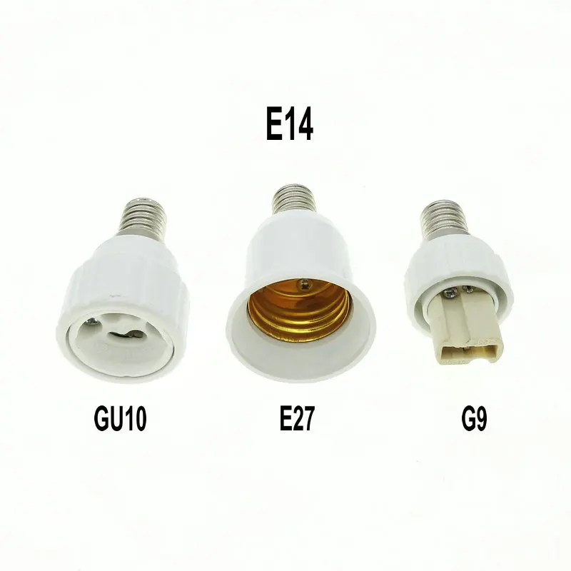 Патроны для ламп GU10 / G4 G9 MR16 B22 E14 to E27 цоколь лампы.|e27 led light bulb|lamp homee27 lamp base |