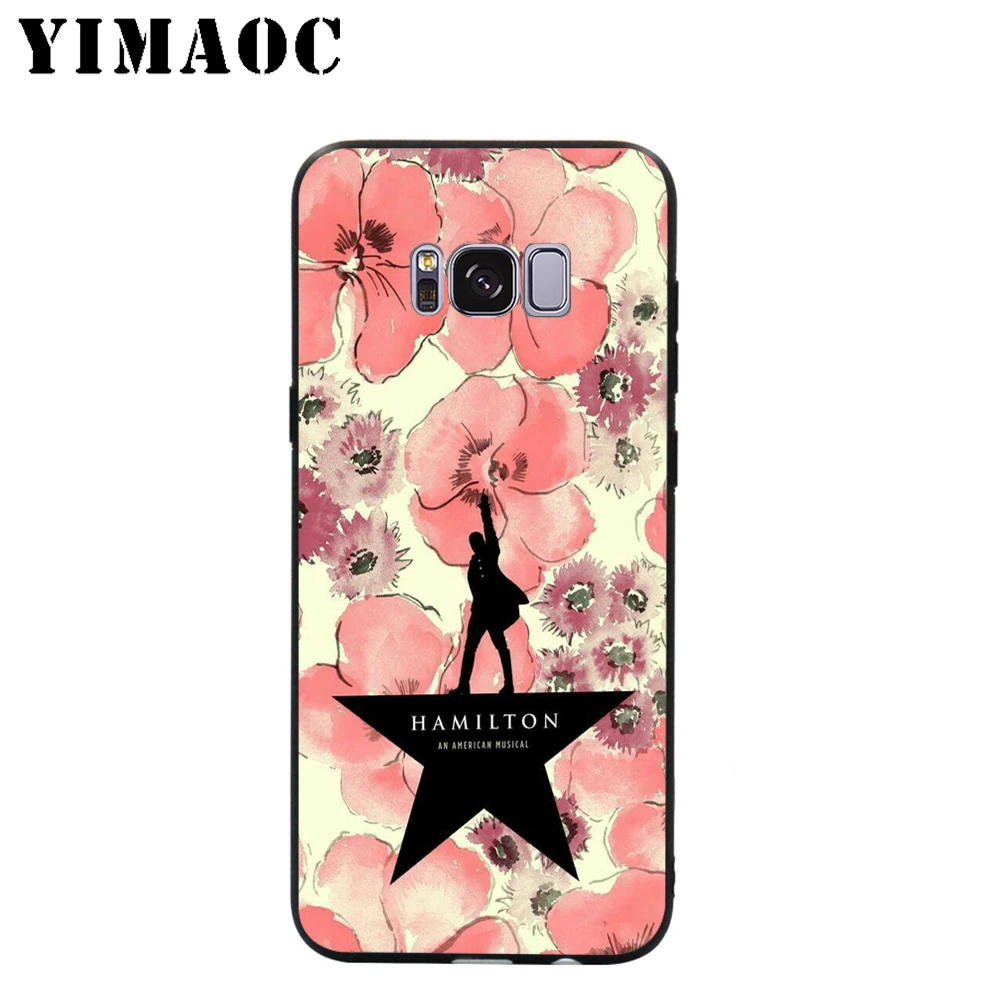 Мягкий Музыкальный Чехол YIMAOC Hamilton для Samsung Galaxy S10 S10e S9 S8 A6 Plus S7 S6 Edge A7 A5 A3 J6 Note 9 8 |