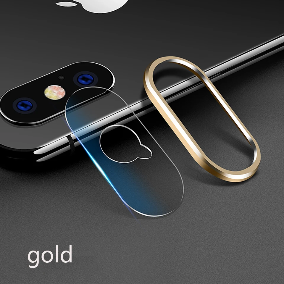 Для Apple iPhone Xs Max X XR Защитная пленка для объектива камеры из мягкого закаленного