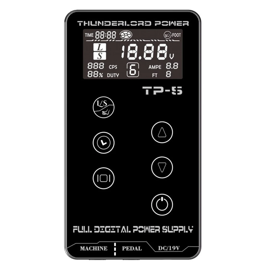 Профессиональная татуировка мощность сенсорный экран обновление TP 5 цифровой