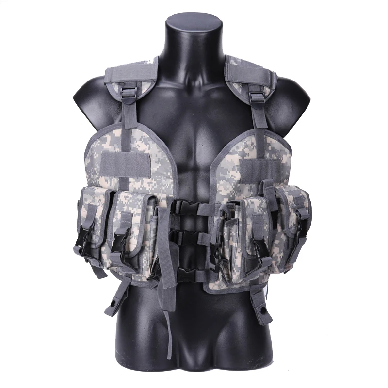 Военный страйкбол жилет тактический Молл Боевой Камуфляжный мужской охотничий