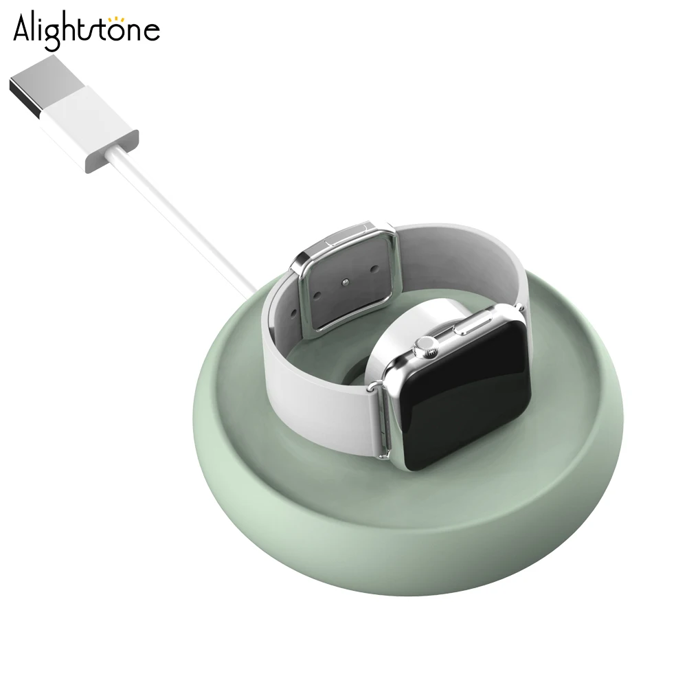 Alightstone резиновая подставка для часов Apple Watch настольная зарядная док станция