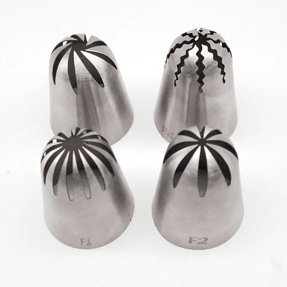 Большой торт насадка для крема Обледенение инструменты Нержавеющая сталь кекс