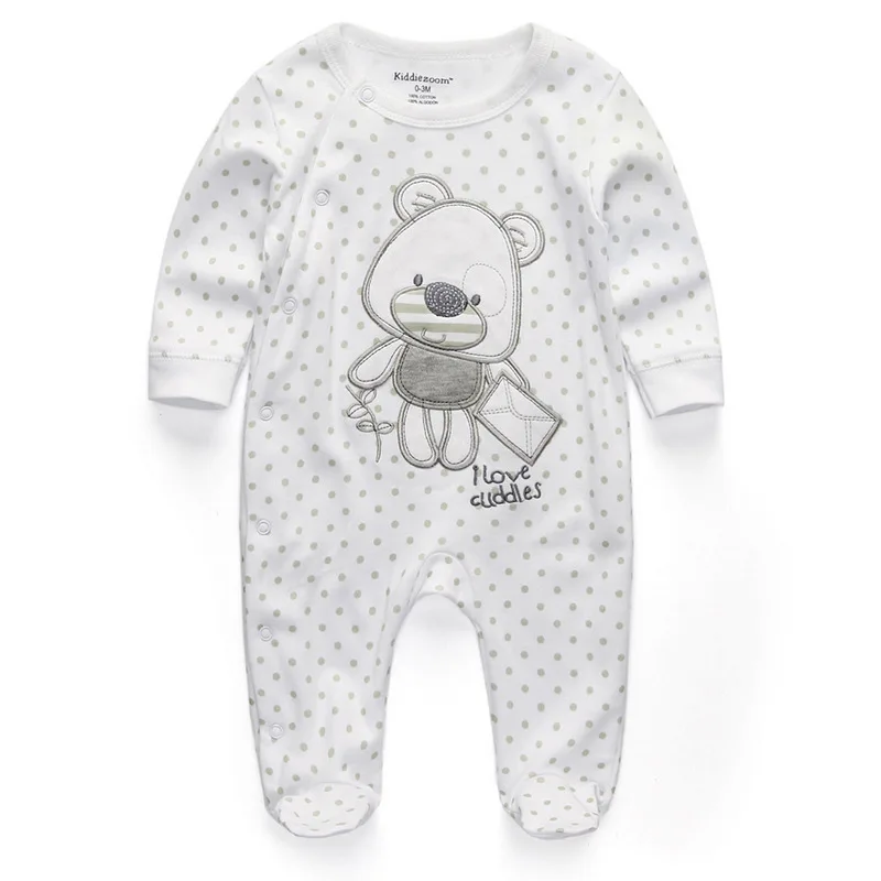 baby cuddles1 Детские комбинезоны; летние пижамы для маленьких мальчиков; одежда для сна для новорожденных; roupas de bebe; Одежда для младенцев - Цвет: baby cuddles1