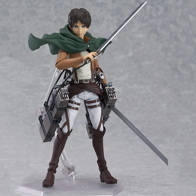 14 см аниме атака на фигурка Титан Shingeki no Kyojin Eren Jaeger фигма ПВХ фигурку