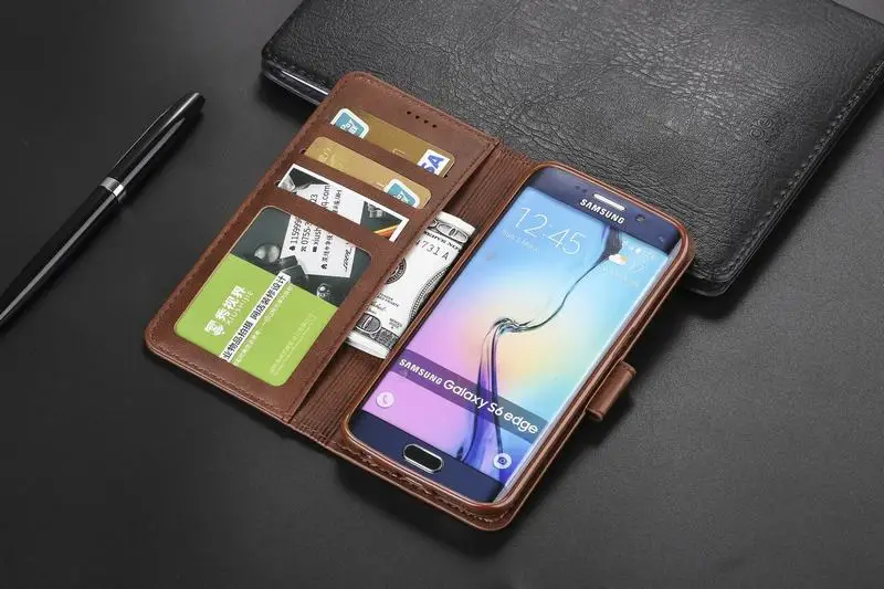 Чехол для телефона для samsung Galaxy S8 S9 Plus S6 S7 Edge чехол чехол-кошелек для samsung S 6 7 8 9 кожаный чехол S8 Plus