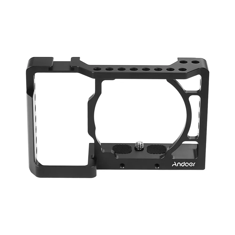 Камера andoer Cage для sony A6500/A6400/A6300/A6000 камера видео фильм делая стабилизатор алюминиевый сплав 1/4 дюймов винт