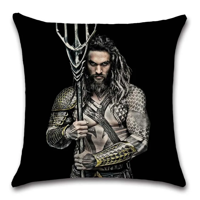 Чехлы на подушки с изображением героев из комиксов и фильмов наволочка для