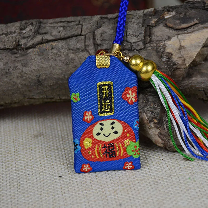 JapaneseFortune DaMo Guard Lucky украшение для телефона подвесная сумка ключей Charm llaveros|Брелоки|