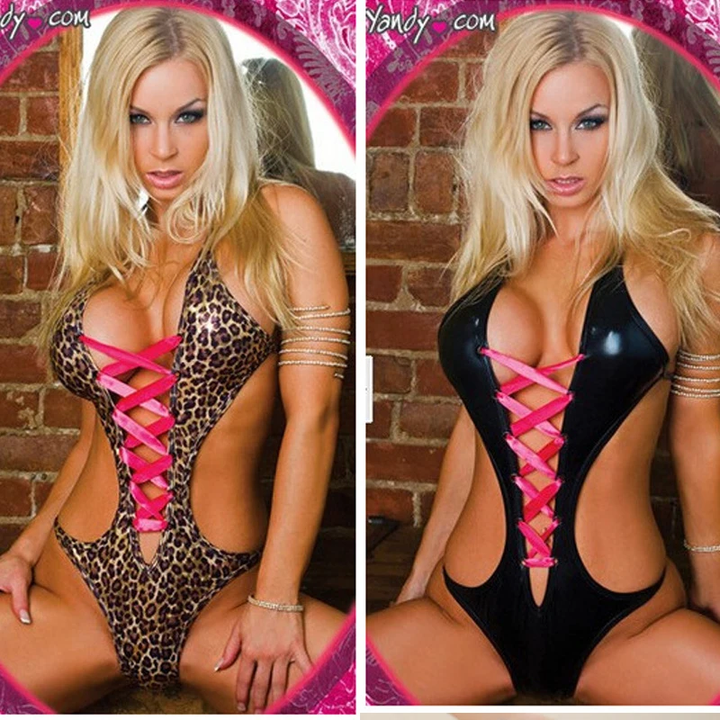 Эротическое белье сексуальные костюмы леопардовое сиамское прозрачное
