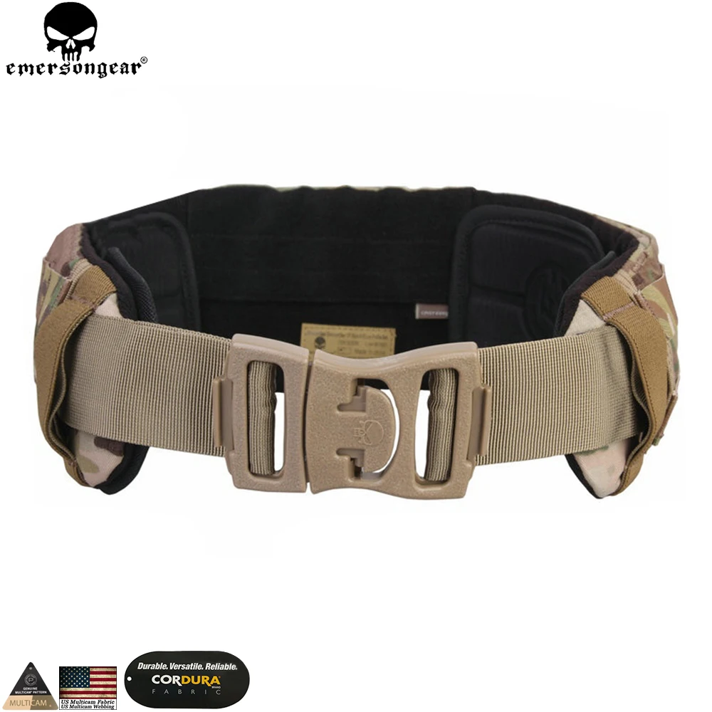 Фото Ремень EMERSONGEAR CP Style AVS с низким профилем, черный, Эмерсон охотничий, EM9295 №1