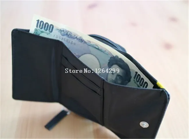 Новая Мода Микки девочки дети черный PU Складные Короткие Кошельки для детей Подарки