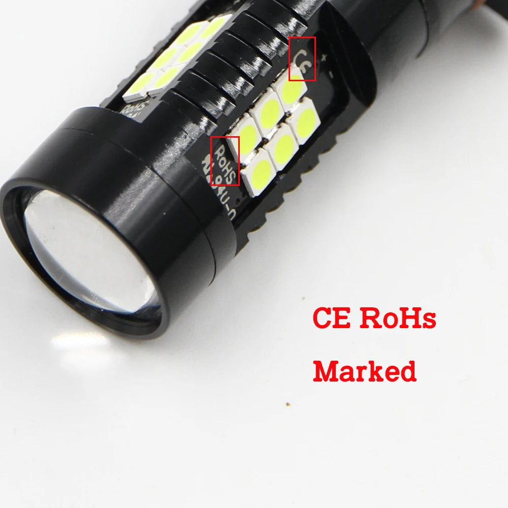 Фото Автомобильные светодиодные лампы P13W без ошибок Canbus 21SMD-3030 SH24W светодиодный 2008-2012 Audi A4 Q5 дневные ходовые огни №4