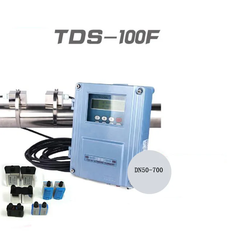 Фиксированный ультразвуковой расходомер Φ с M2 (TDS 100F) настенный креплением