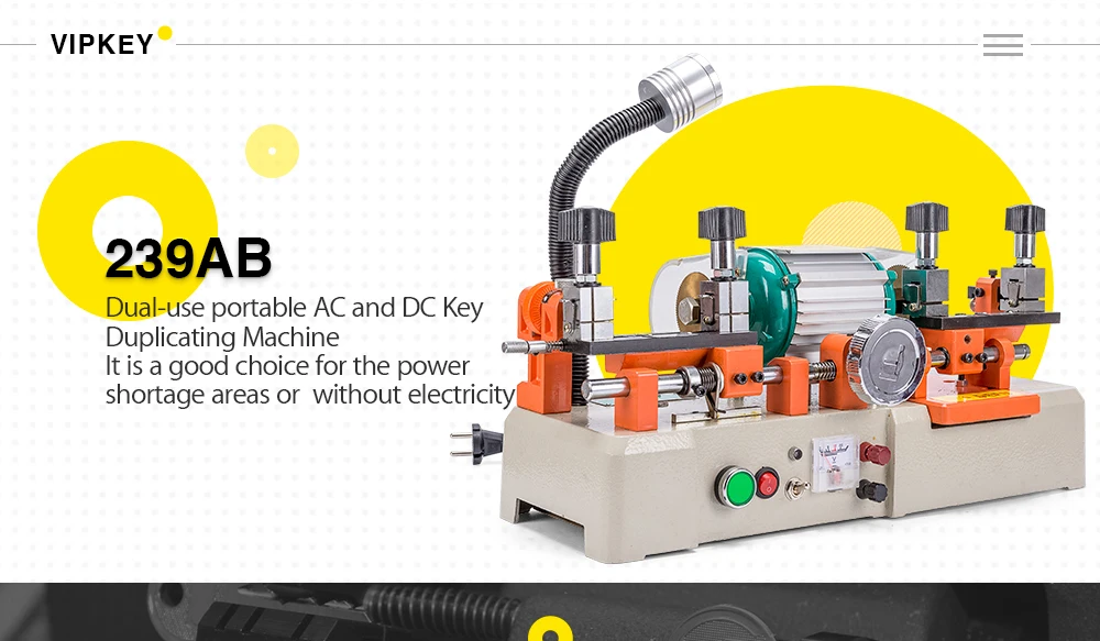 239AB horizatol машина для резки ключей 220 V/12 V батарея дублирующая машина для изготовления ключи Слесарные Инструменты