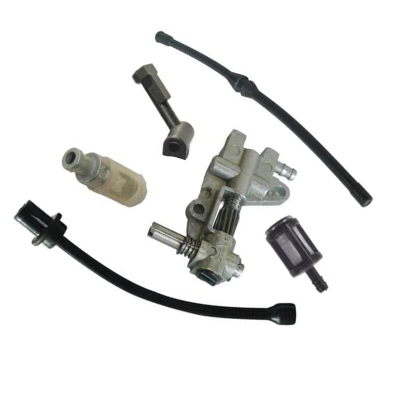 Набор топливного фильтра Топливный шланг масляный насос для бензопилы 4500 5200 5800