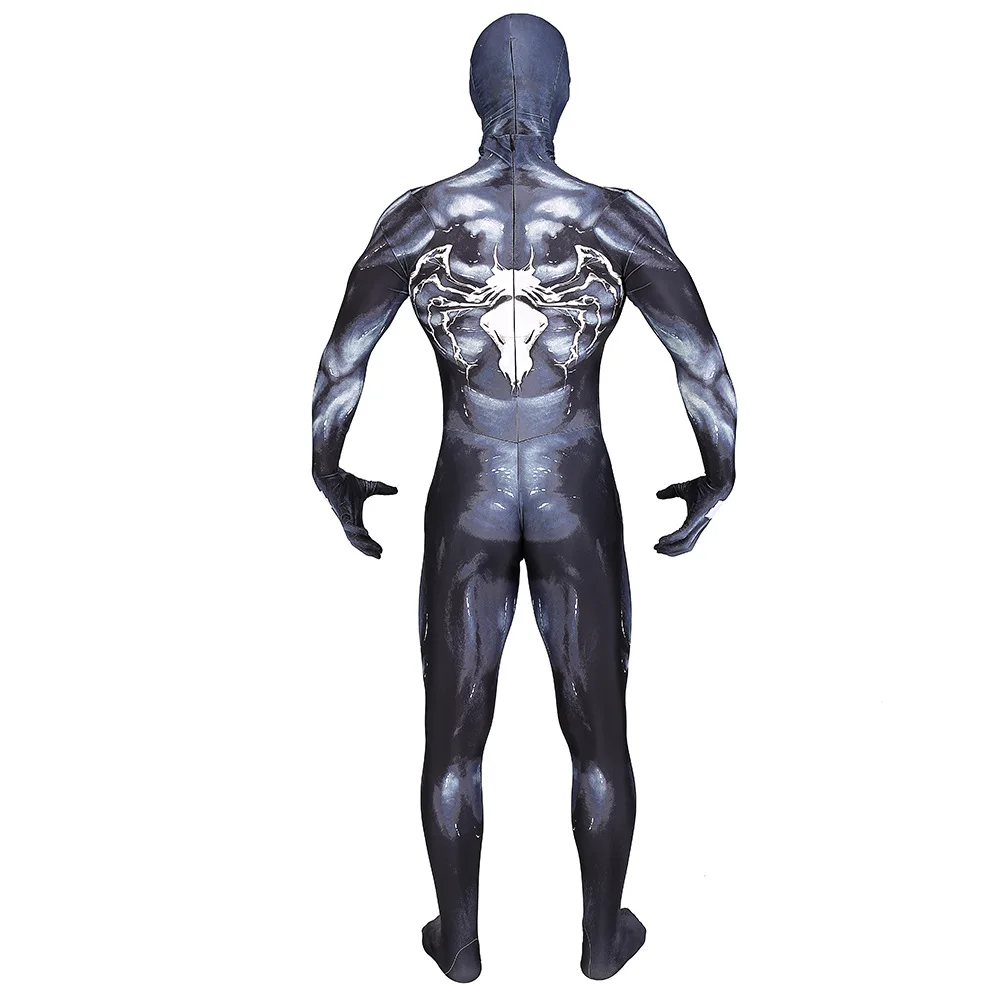 Новинка Лидер продаж костюм Веном для косплея Человек паук облегающие костюмы