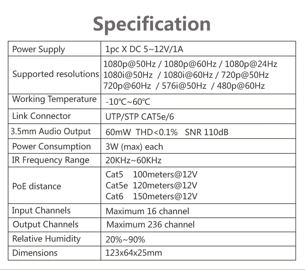 MiraBox по IP матрицы HDMI удлинитель Поддержка много TX для многих RX 1080p Cat5 Cat6 rj45 Ethernet кабель работает как HDMI ИК матрица