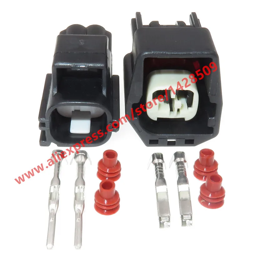 

5 Sets 2 Pin Waterproof Electric Connector Wiring Harness Female Male Plug 7282-5548-30 7283-5548-30