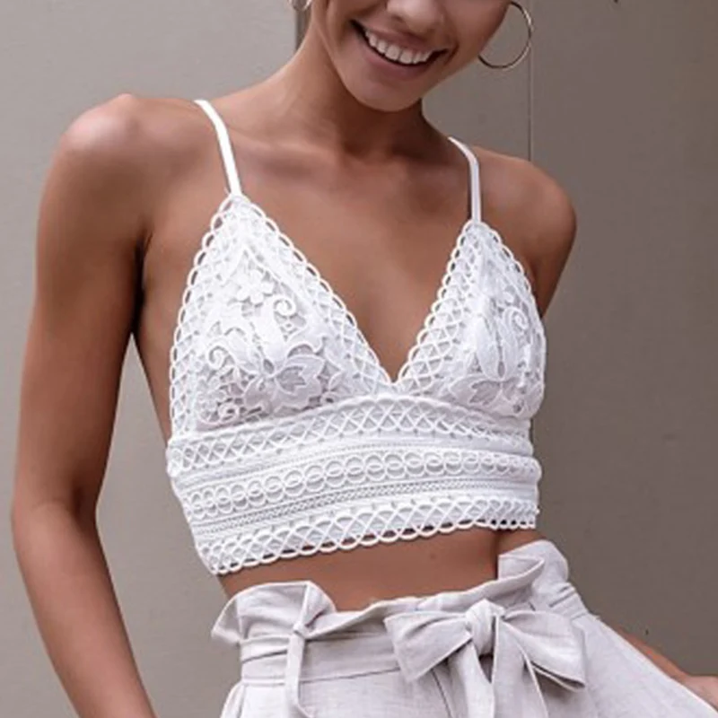 Женский сексуальный короткий жилет с v-образным вырезом простой кружевной ремень