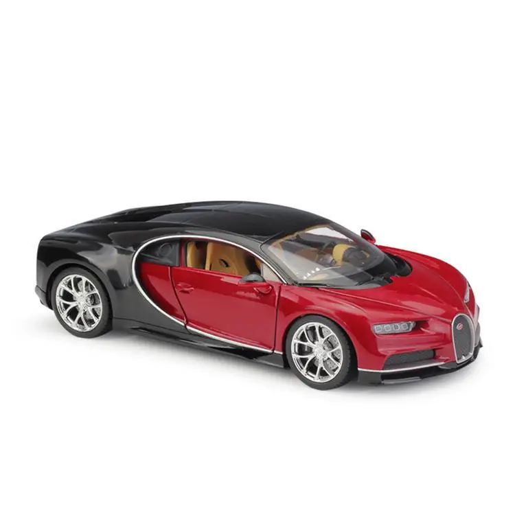 Welly 1:24 Bugatti Chiron Супер спортивный автомобиль литья под давлением модель автомобиля игрушечный автомобиль