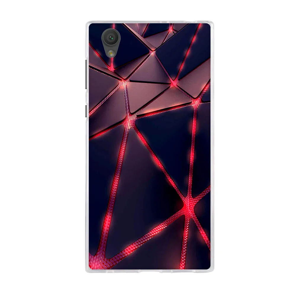 Чехол из ТПУ для Sony Xperia L1 G3311 G3312 чехол с окрашенным рисунком чехлы телефонов сумка
