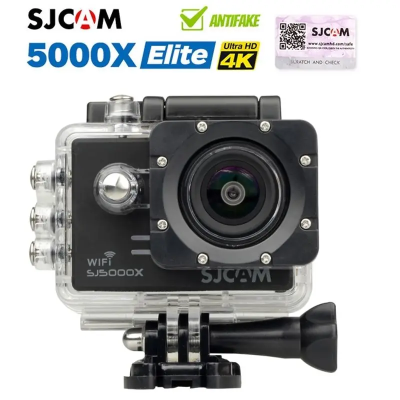 SJCAM SJ5000X Elite 4 К 24 imx078 2.0 &quotЖК дисплей Экран Wi Fi Запись Видео действие Камера +
