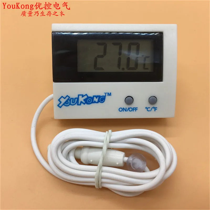 Новый Чак цифровой холодильник/комнатный термометр внутри и снаружи Двойной