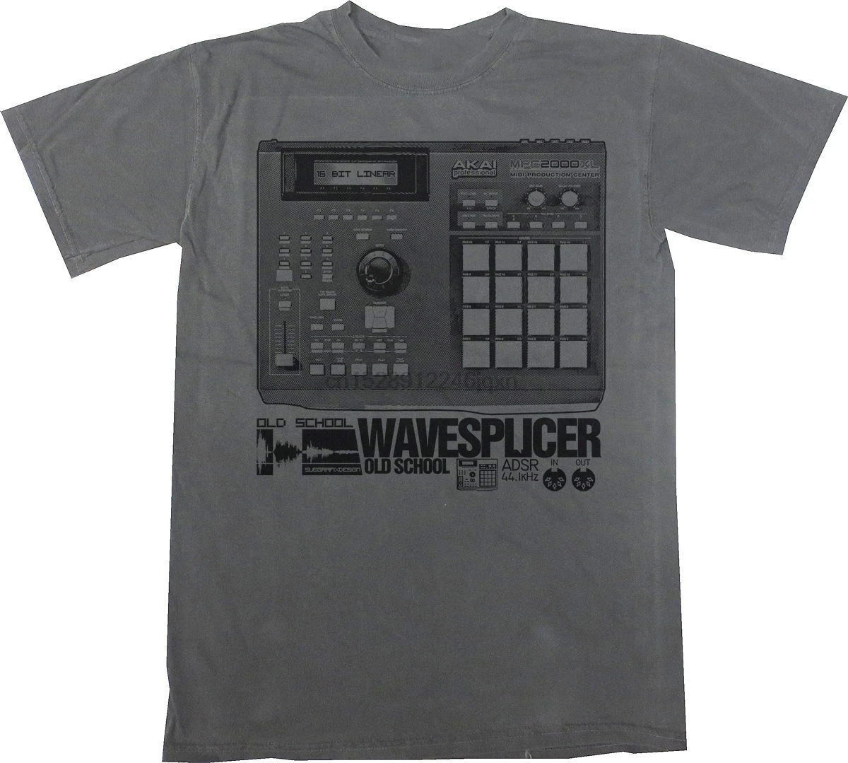 Akai Mpc 2000xl футболка Beat Maker Drum Machine Sampler Sequencer Dj серый Harajuku топы модная классическая
