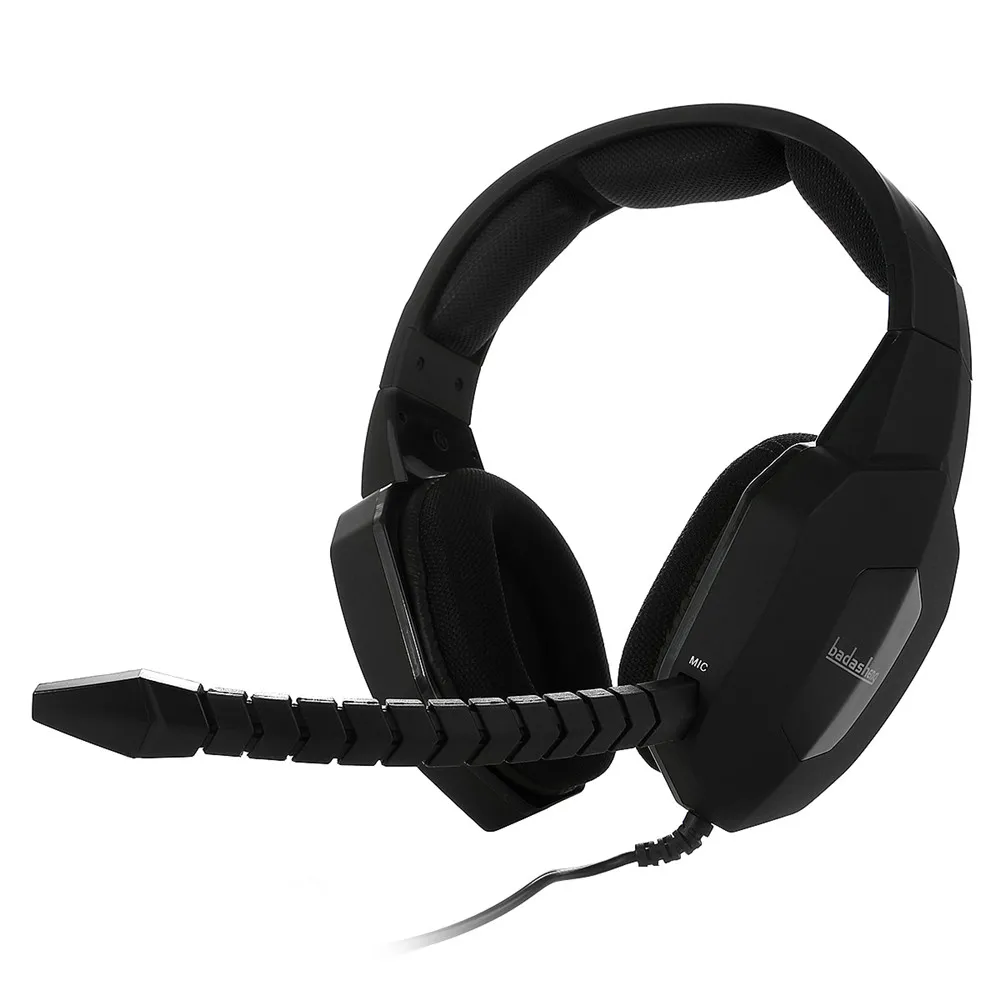 Badasheng BDS-939G стерео звук Игровая гарнитура наушники для PS4, Xbox One консоль с использованием microsoft адаптер, светодиодный, для ПК, MAC