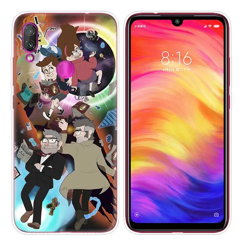 013 Силиконовый чехол для Xiao mi Red mi Note 7, 6, 5 Plus, mi A2, 8 Lite, Pro Prime Play, чехол для телефона, чехол s, Гравити Фолз - Цвет: 013