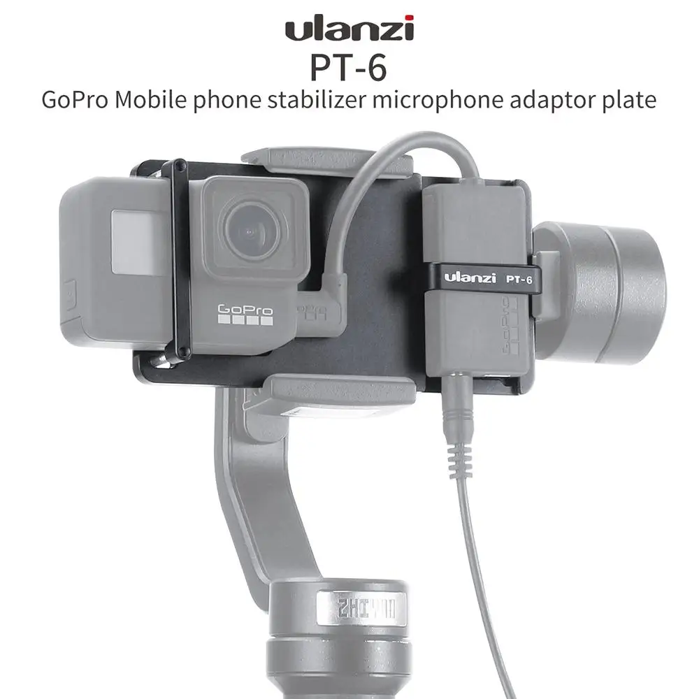 Yiwa ULANZI PT-6 Адаптер для GoPro Hero 7 6 5 универсальный переключатель Монтажная пластина DJI