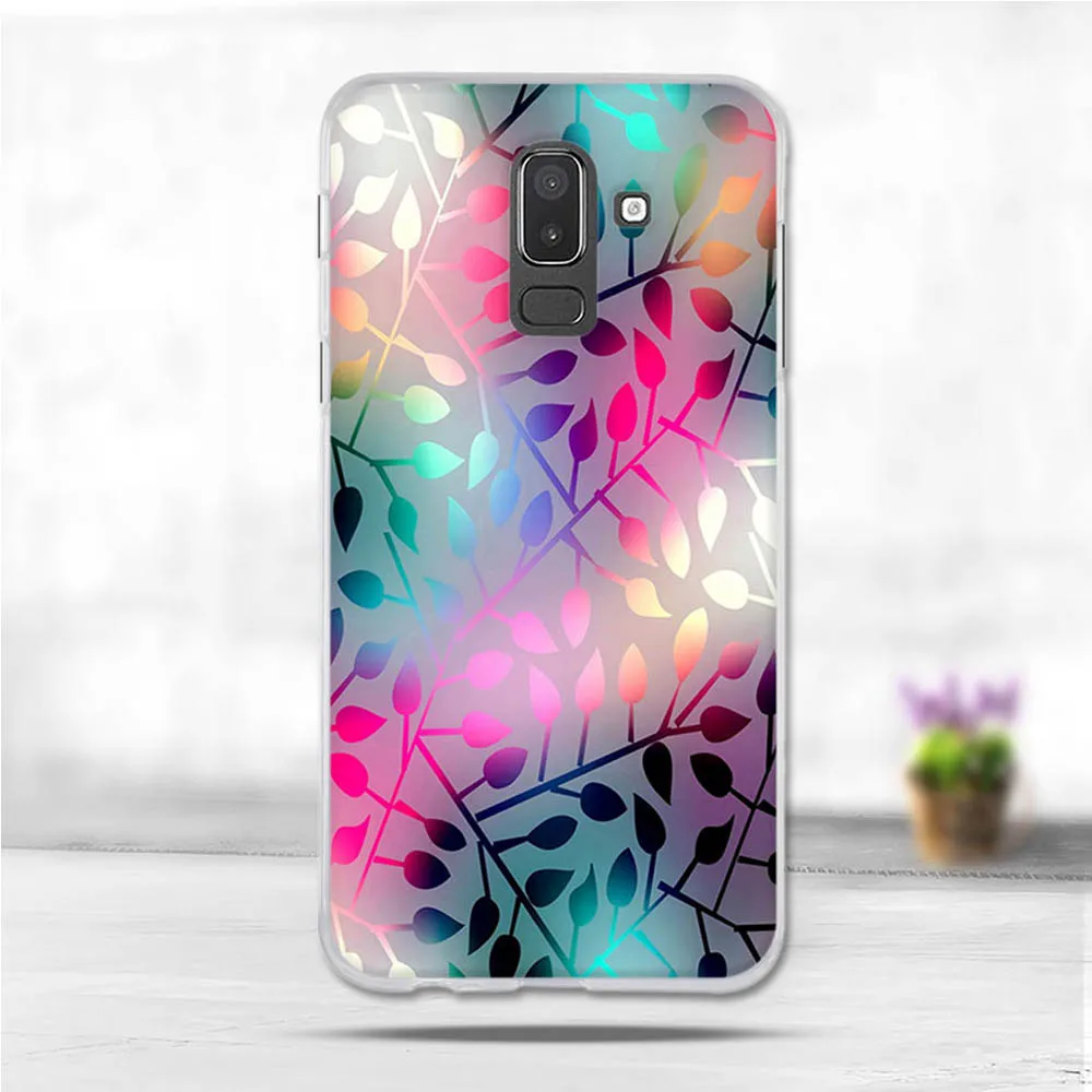 Чехол для телефона для samsung Galaxy J8 чехол s для Fundas samsung J8 чехол силиконовый чехол для samsung J 8 J8 J810 F - Цвет: 40