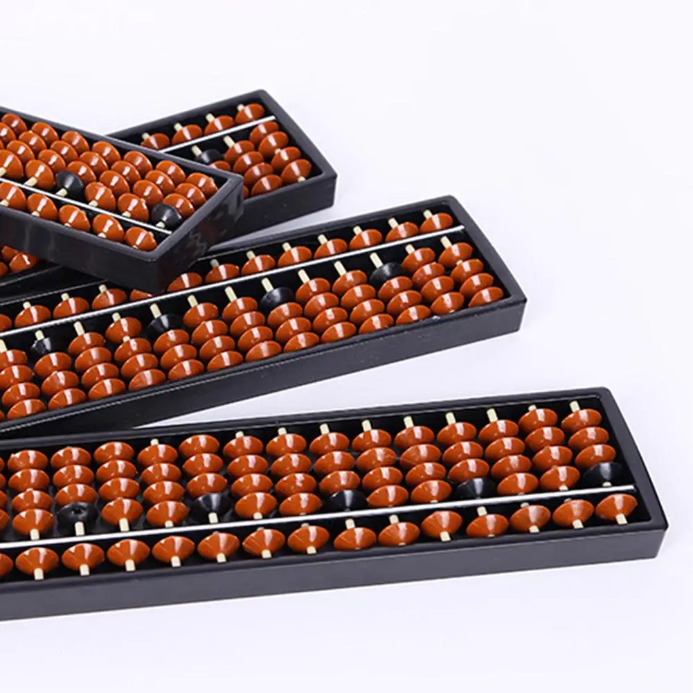 

Wholesale Price ABS Non-toxic Materials Plastic Abacus Arithmetic Soroban 15 Digits Kids Maths Calculating Tool Drop Shipping