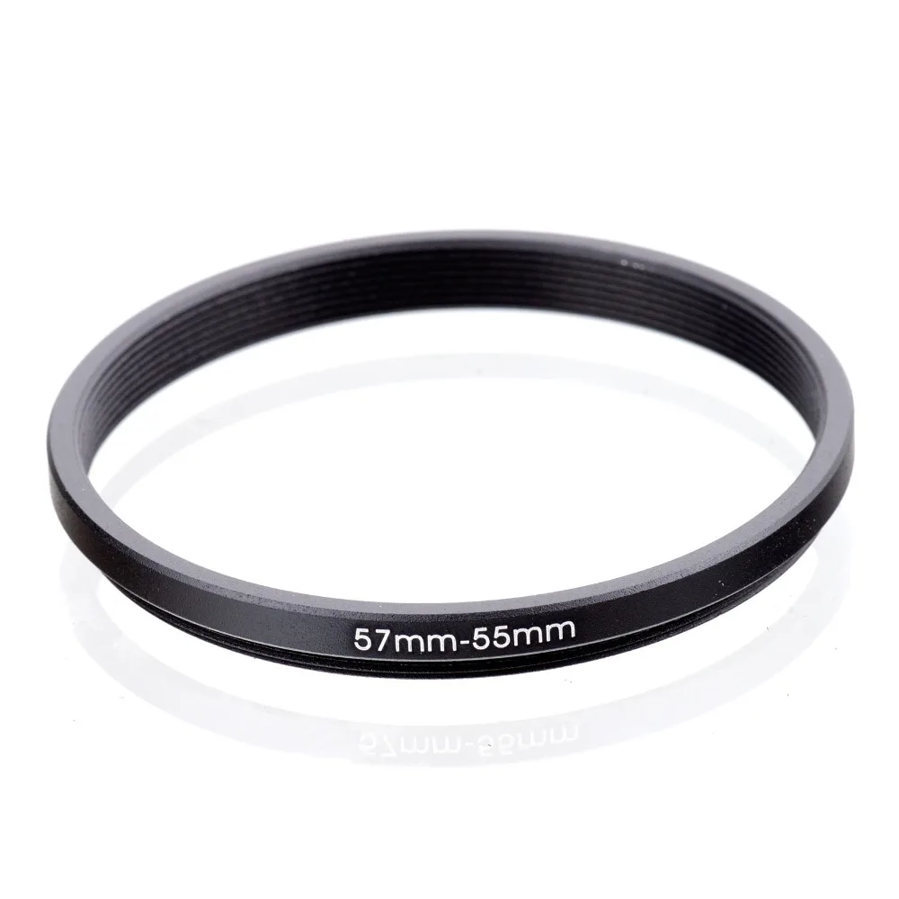 

RISE(UK) 57mm-55mm 57-55mm 57 to 55 Step down Ring Filter Adapter black