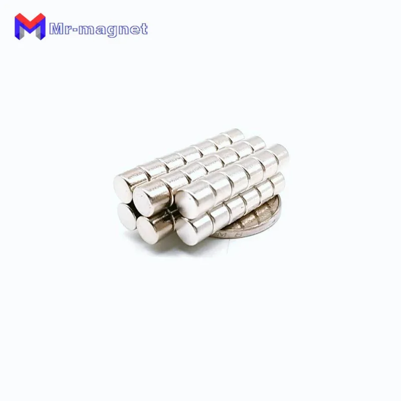 100 шт. горячая Распродажа 6x5 мм неодимовый магнит 6x5 N35 супер сильный редкоземельный магнит неодимовый магнит D6x5, 6 мм x 5 мм небольшой холодильник 6*5 Магниты D6* 5 мм