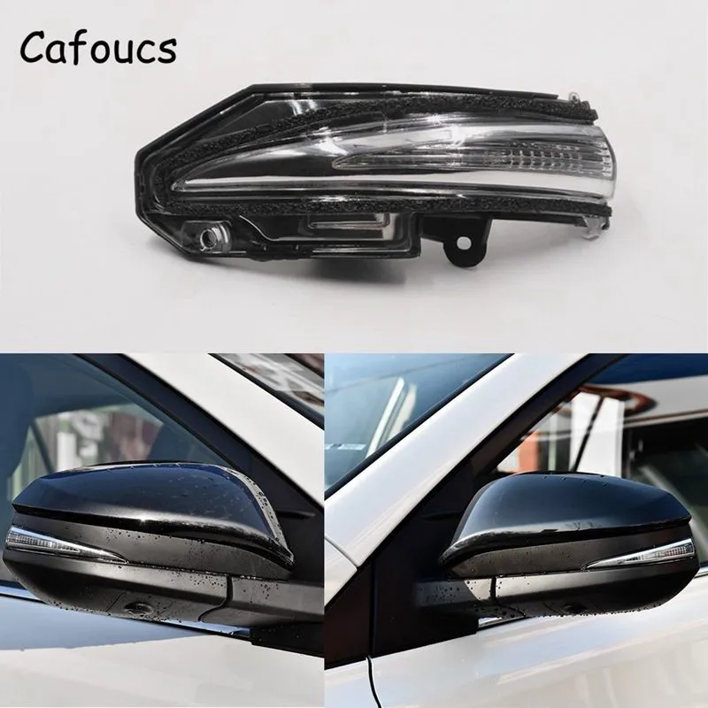 

Cafoucs For Toyota Rav4 2013 2014 2015 Car Turn Signal Side Light With Led Bulbs 81740-0R010 81730-0R010