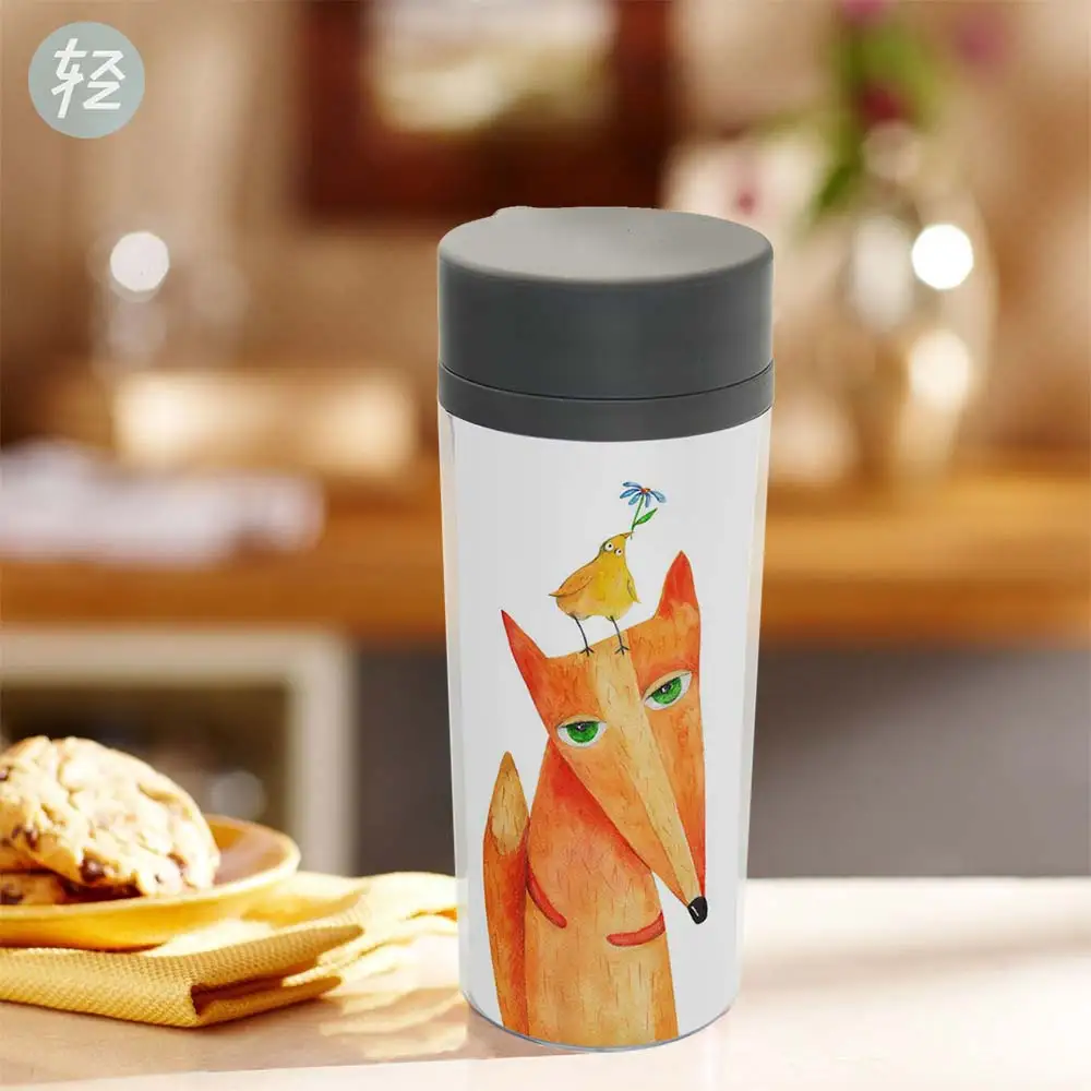 Бутылка для воды с крышкой и широким горлом 300 мл|bpa free|water bottlekids water bottle |