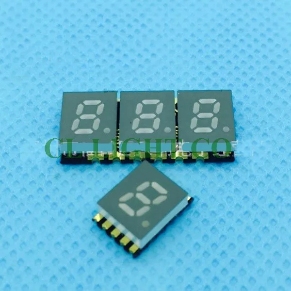 3 битная smd цифровая трубка 0 дюйма Красный 7 сегментный 0.3in &quotSMD LED дисплей 22 3*12*3 75