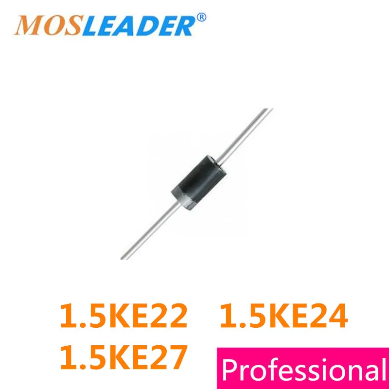 Mosleader DIP TV DO201 1000 шт 1.5KE22 1.5KE24 1.5KE27 1.5KE22A 1.5KE24A 1.5KE27A 1.5KE22CA 1.5KE24CA 1.5KE27CA | Электроника