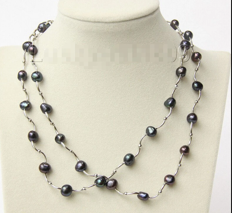 Доставка&gt Подлинная Оптовая Продажа 17 &quot2 шт 9 мм БАРОККО Черный FW жемчужное