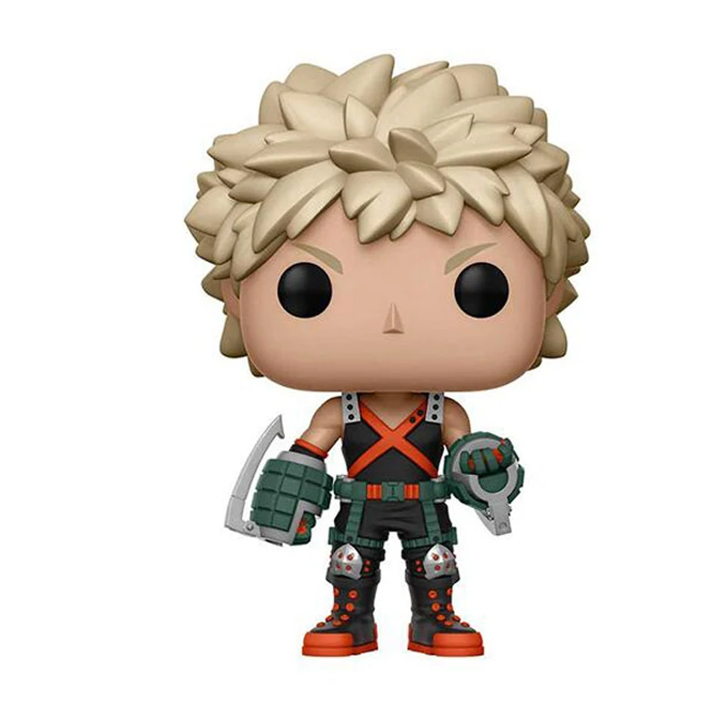 Funko Pop My Hero Academia Action Figure Deku Katsuki All Might Model Toys 10cm - Цвет: 249 No Box