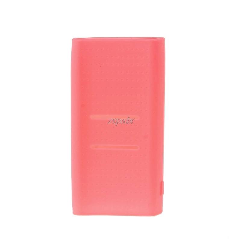 Противоскользящий силиконовый резиновый чехол для Xiaomi Power Bank 2 защита 20000 мАч